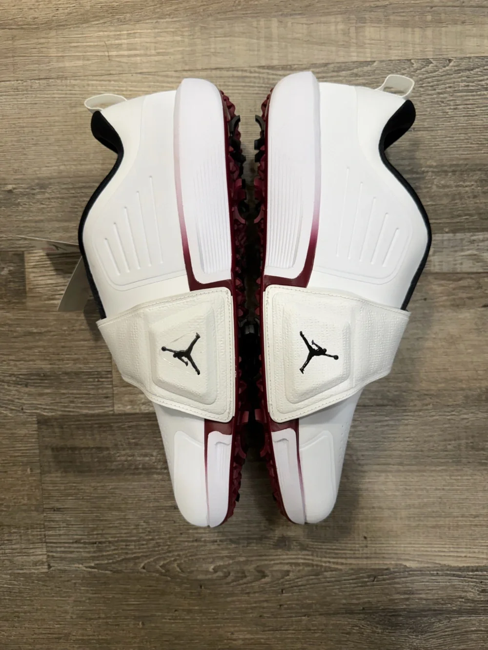 Nike Air Jordan Rev Golf Shoes White Black Team Red FV6338-104